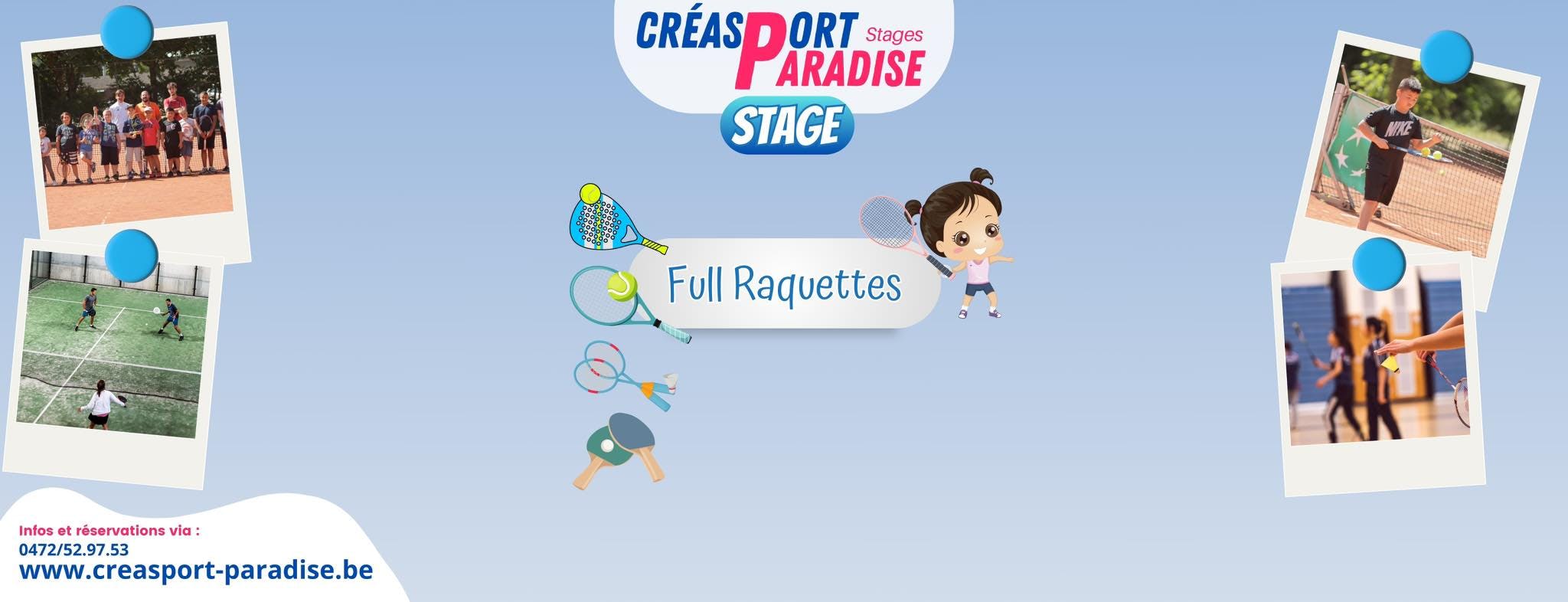 Full Raquettes ( Padel, Tennis, Badminton, Ping Pong) - Multisports